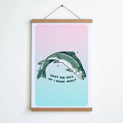 Stay Home Club - What the Hell Print