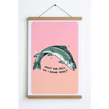 Stay Home Club - What the Hell Print