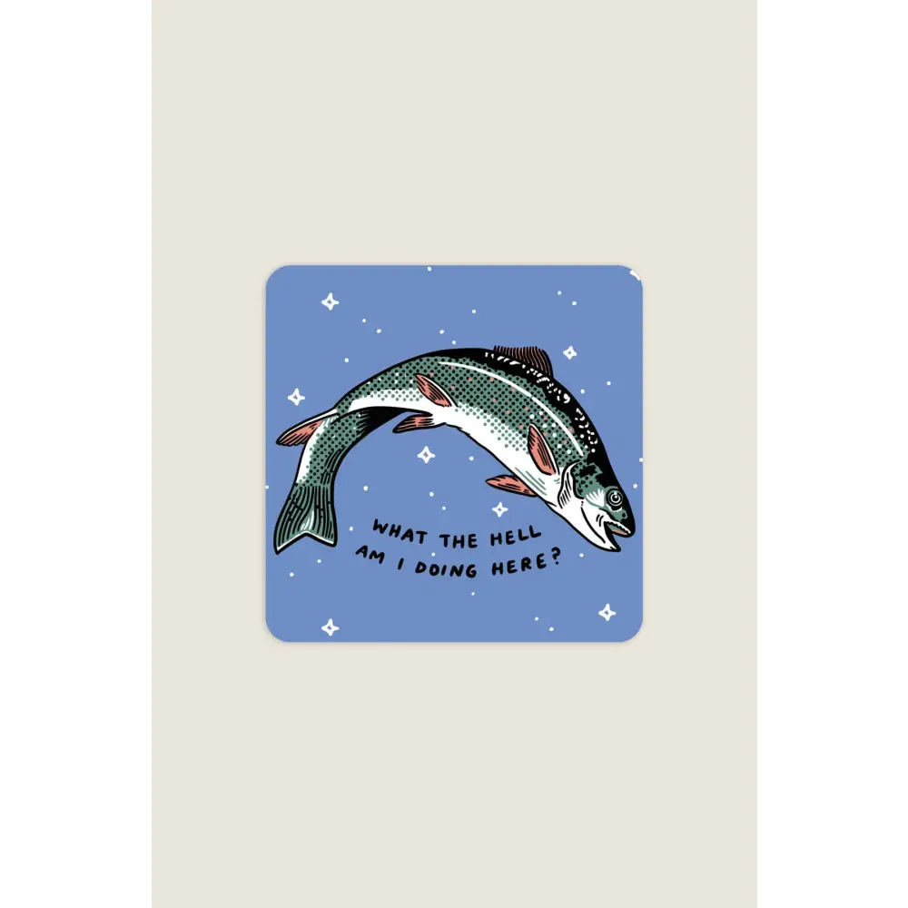 Stay Home Club - What The Hell Sticker | Waterproof Vinyl