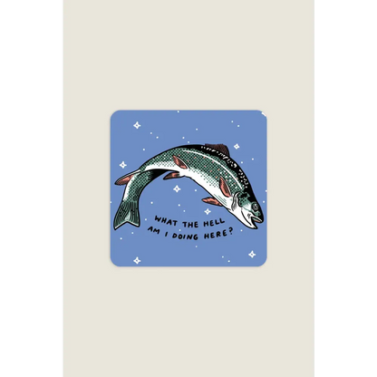 Stay Home Club - What The Hell Sticker | Waterproof Vinyl