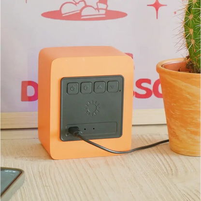 Bluetooth Speaker and Alarm Clock Orange - PABOOM