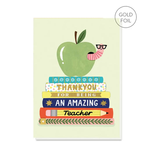 Stormy Knight - Amazing Teacher Thank You Card