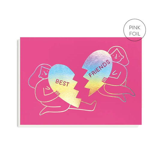 Stormy Knight - Best Friends Galentine’s Card | Luxury Foil Friendship