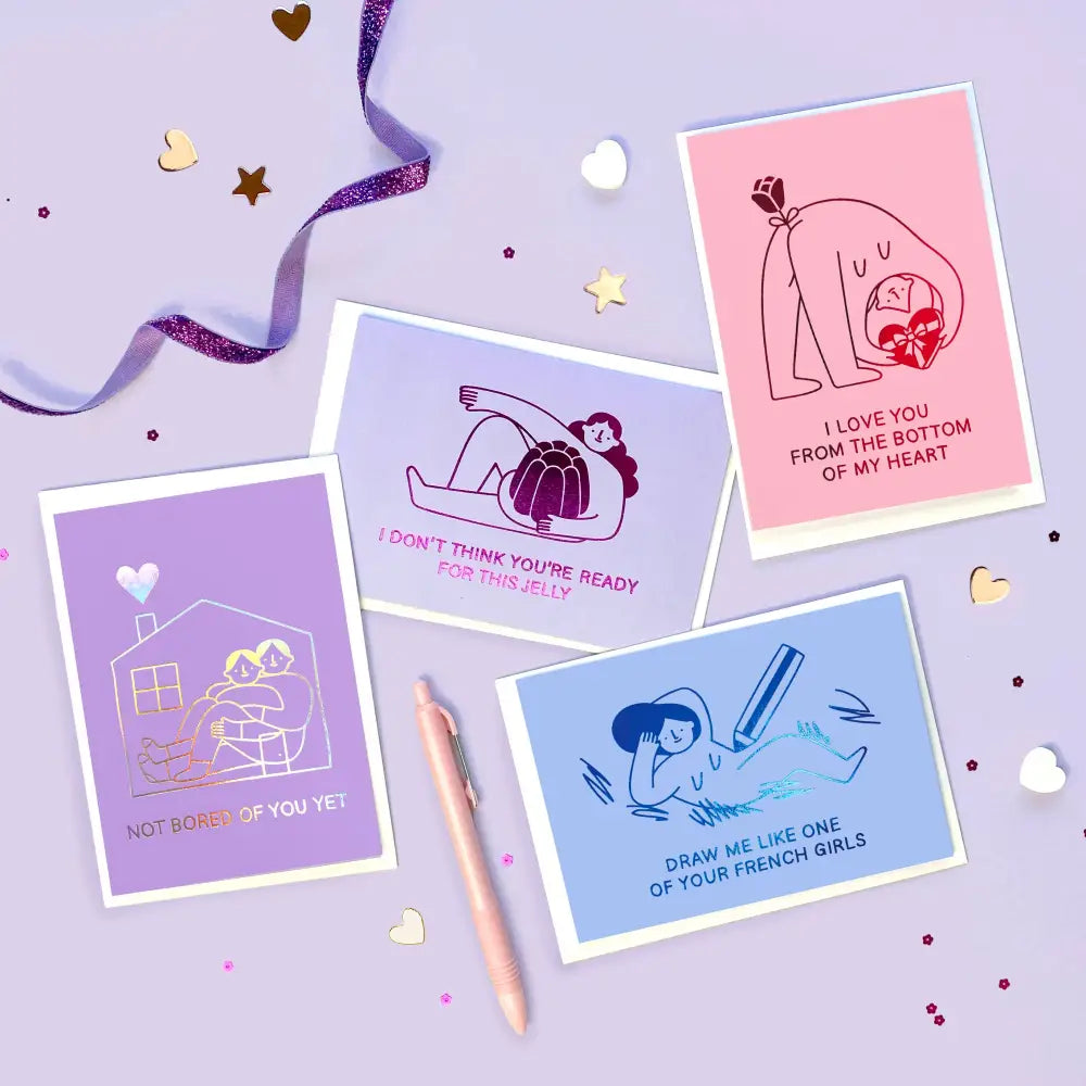 Stormy Knight - Bottom Of My Heart Card | Funny Valentine’s