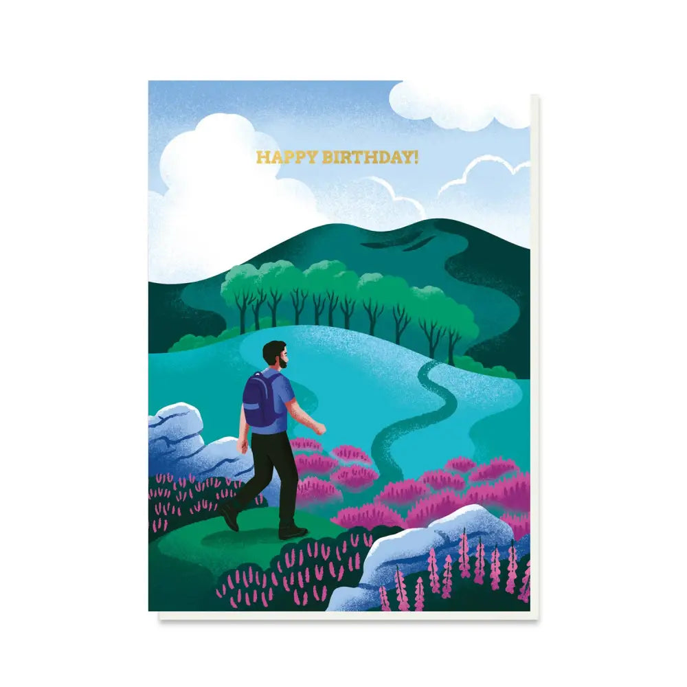Stormy Knight - Hiker Birthday Card | Cards for Men Celo bags