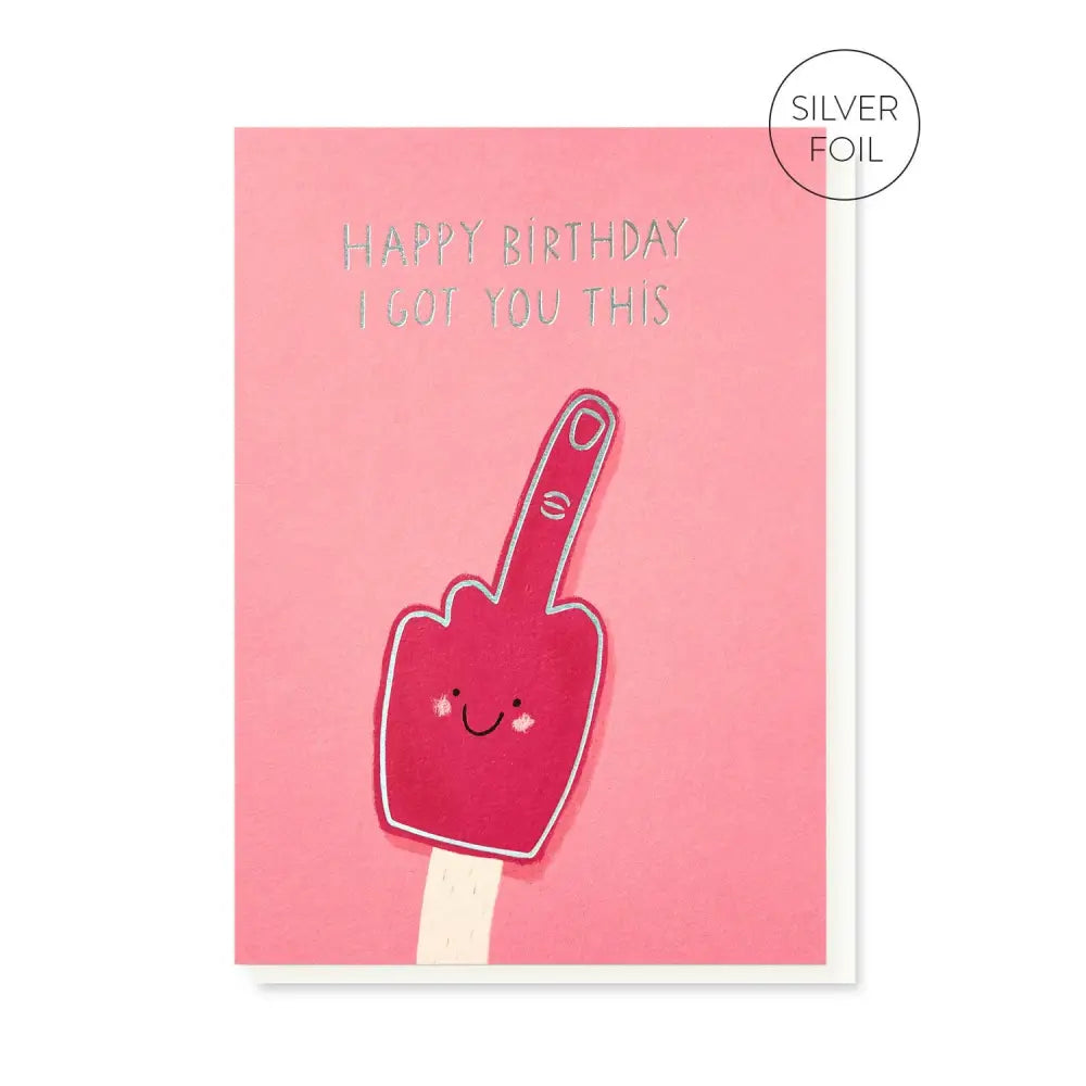 Stormy Knight - Middle Finger Rude Birthday Card | Naughty Celo Bags