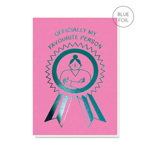 Stormy Knight - My Favourite Person Anniversary Card | Galentine’s