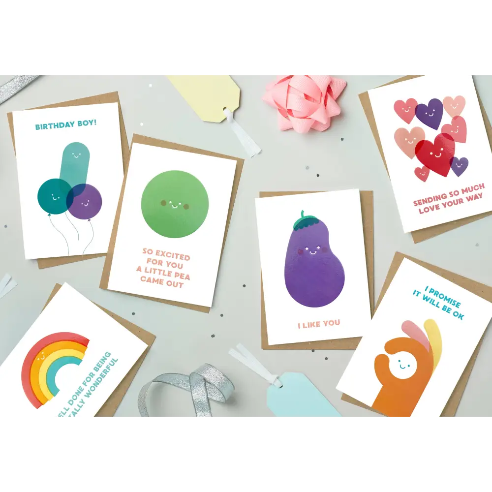 Stormy Knight - Party Hat Birthday Card | Contemporary Celo Bags