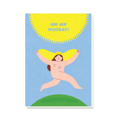 Stormy Knight - Sun hat Birthday Card | Nude | Funny | Boobies Celo Bags