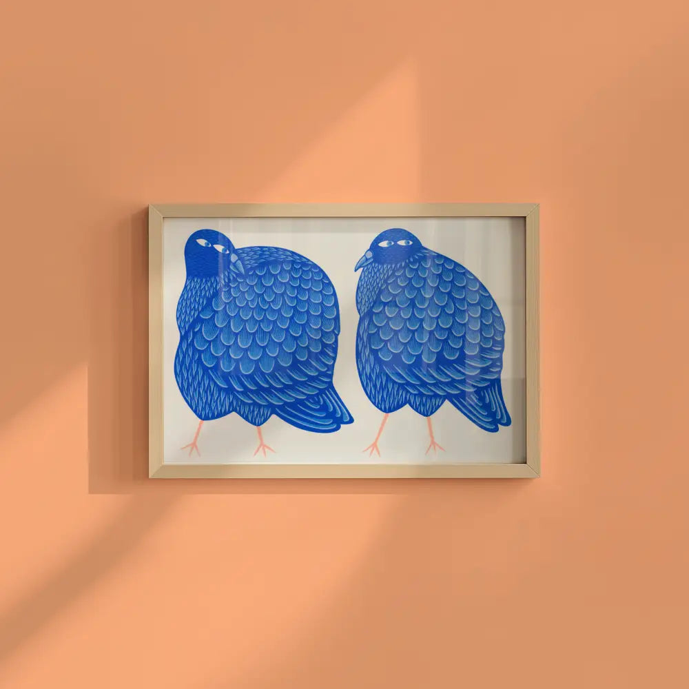 Strangford - Pigeon Fancier Riso Print