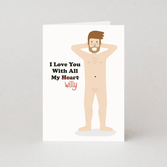 Studio Boketto - All My Heart Willy Valentine’s Card | Day