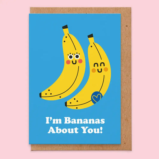 Bananas For You Card - PABOOM