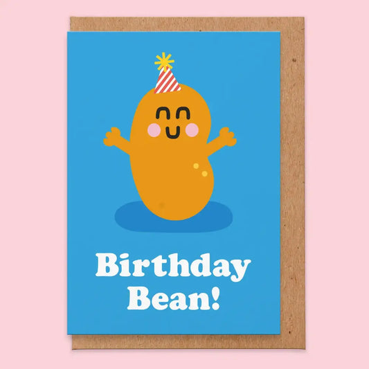Bean Birthday Card - PABOOM