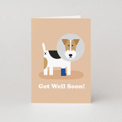 Studio Boketto - Dog Get Well Soon Card | Pet