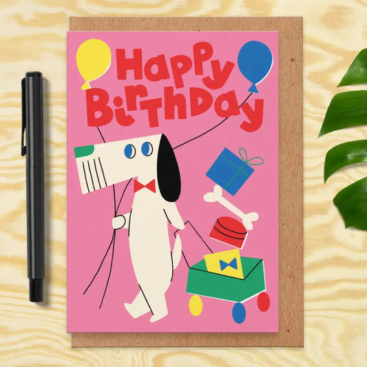 Doggy Birthday Card - PABOOM