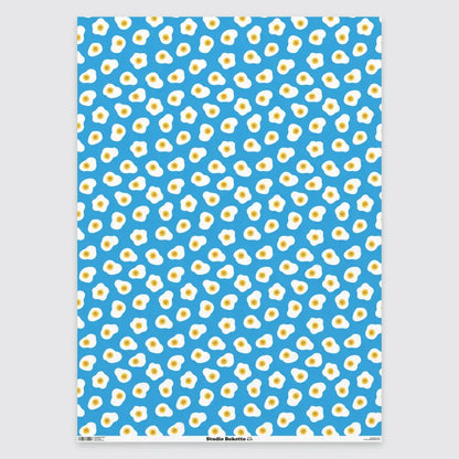 Fried Eggs Wrapping Paper - PABOOM