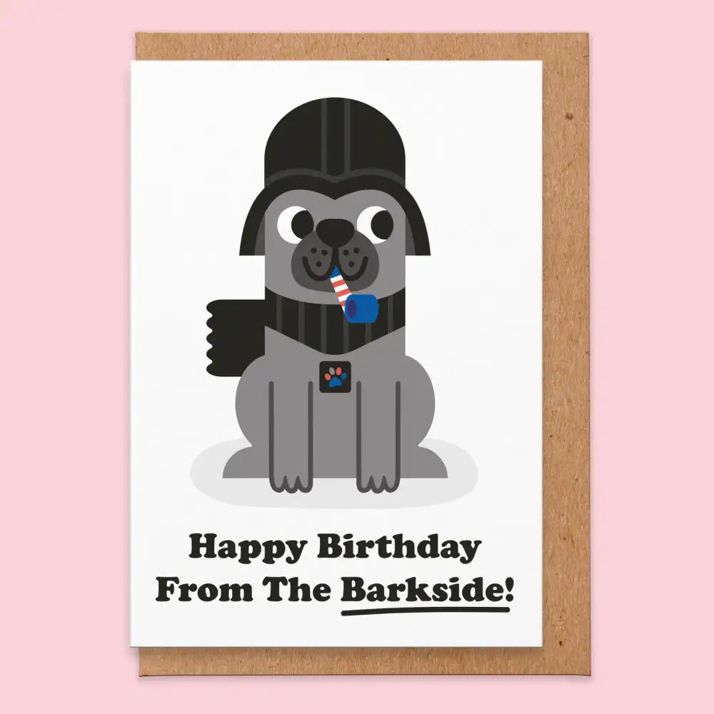 From the Barkside Birthday Card - PABOOM