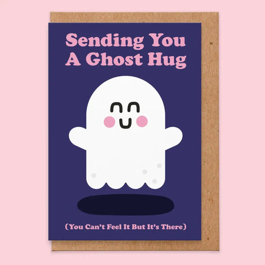 Ghost Hug Card - PABOOM