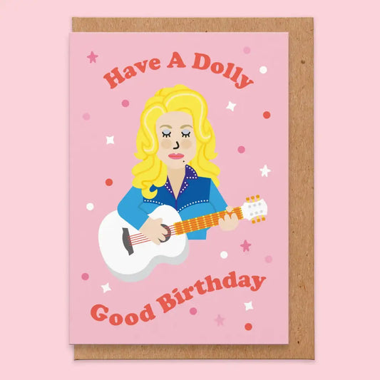 Have A Dolly Good Birthday Card - PABOOM