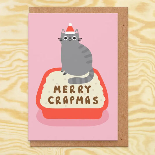 Merry Crapmas Card - PABOOM