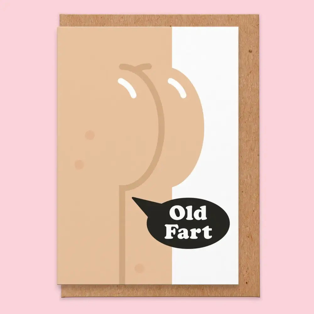 Old Fart Birthday Card - PABOOM