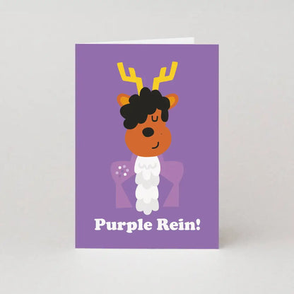 Studio Boketto - Purple Rein Prince Christmas Cards | Holiday Greetings