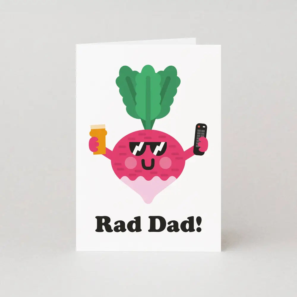 Studio Boketto - Rad Dad Card | Father’s Day | Cool Birthday