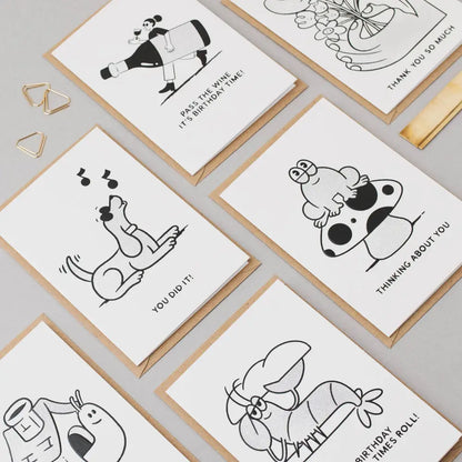 Studio Boketto - Snail New Home Card | Housewarming | House