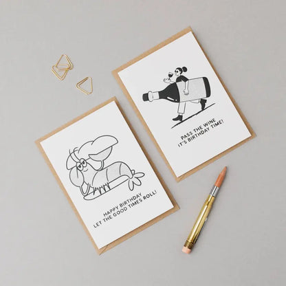 Studio Boketto - Snail New Home Card | Housewarming | House
