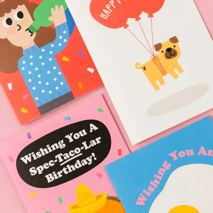 Vibes Birthday Card - PABOOM