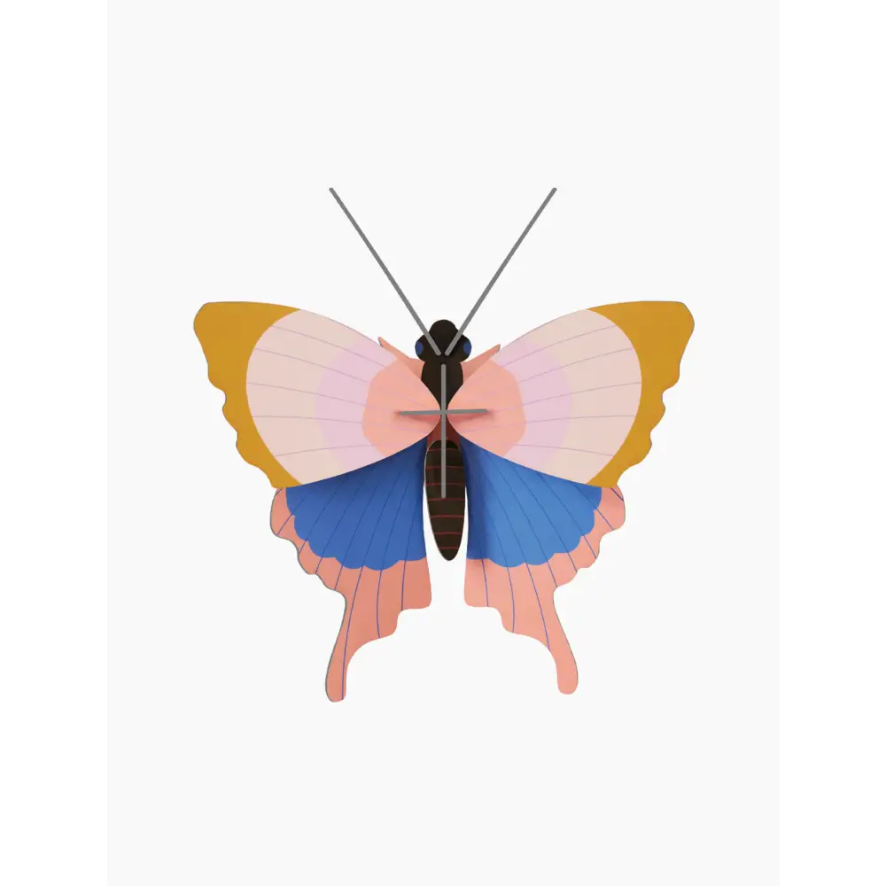 Studio Roof (no tariffs) - 3D Wall Art - Butterfly - Gold Rim
