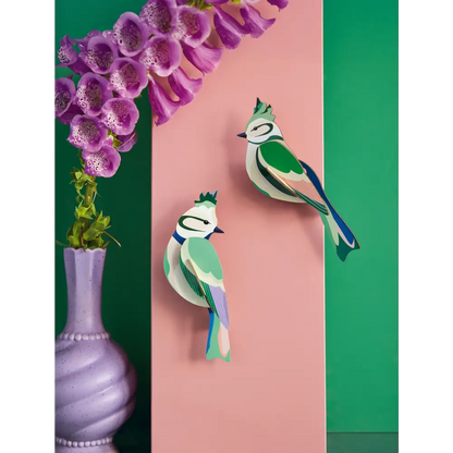 Studio Roof (no tariffs) - 3D Wall Art - Garden Birds - Forest Crests