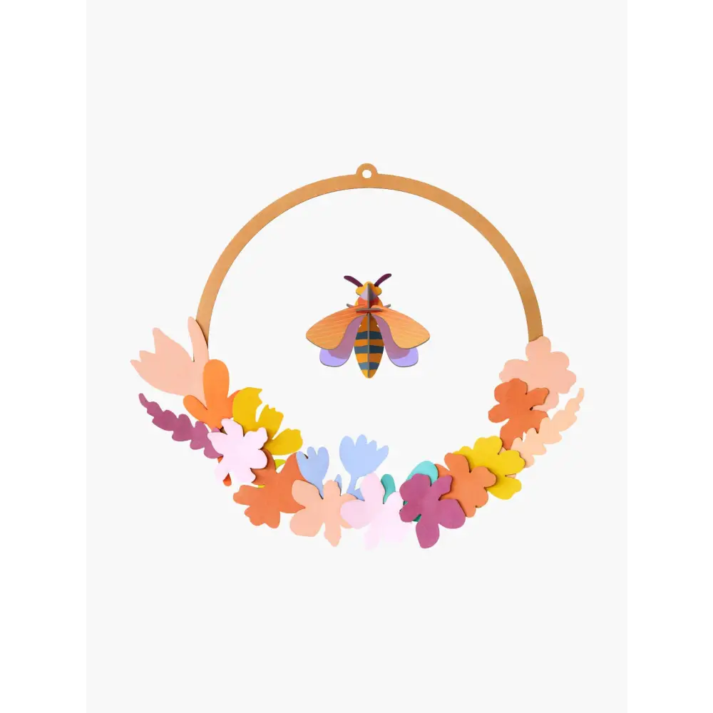 Studio Roof (no tariffs) - 3D Wall Art - Meadow Wreath