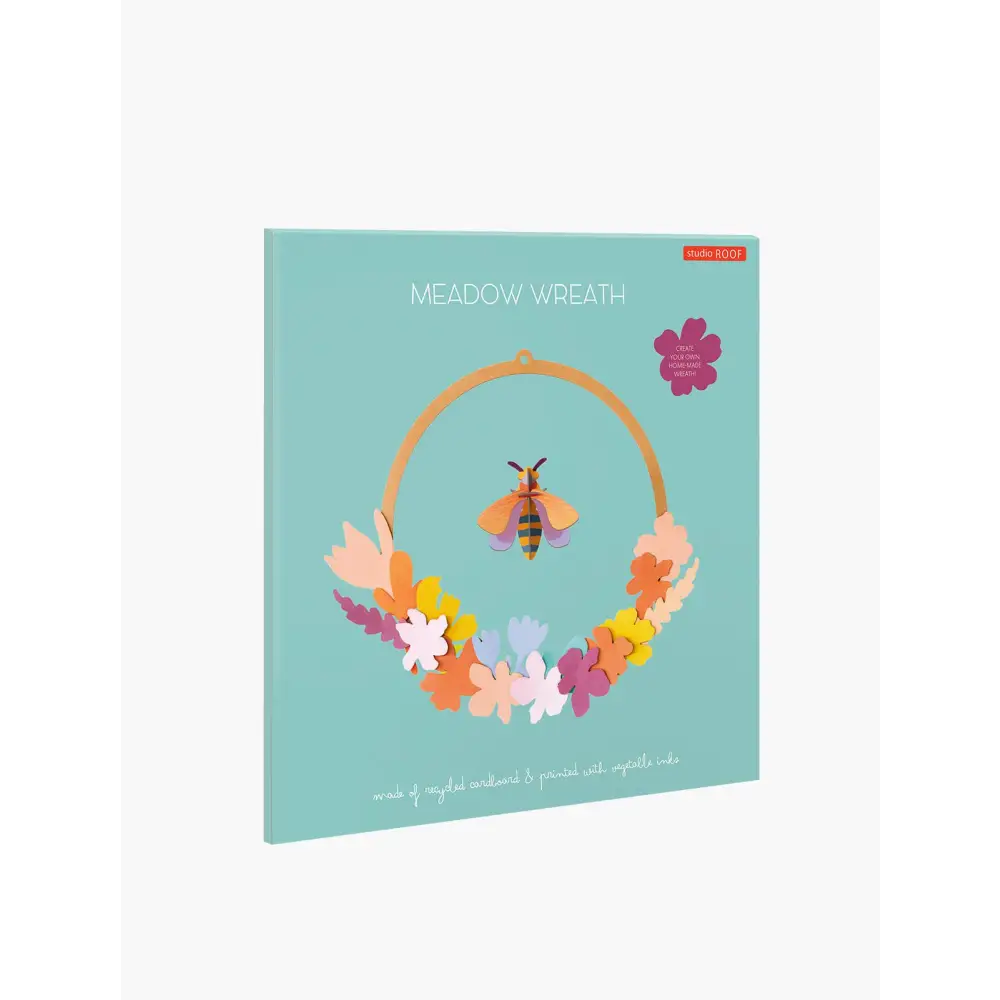 Studio Roof (no tariffs) - 3D Wall Art - Meadow Wreath