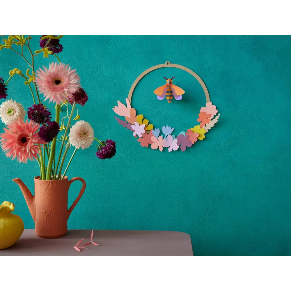 Studio Roof (no tariffs) - 3D Wall Art - Meadow Wreath