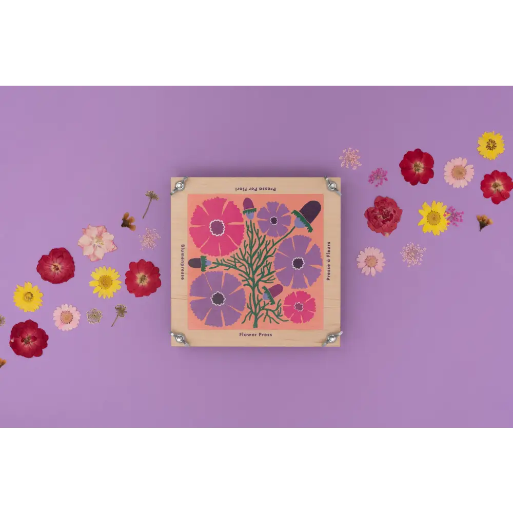 Studio Wald - UK Made - Cosmos Flower Press