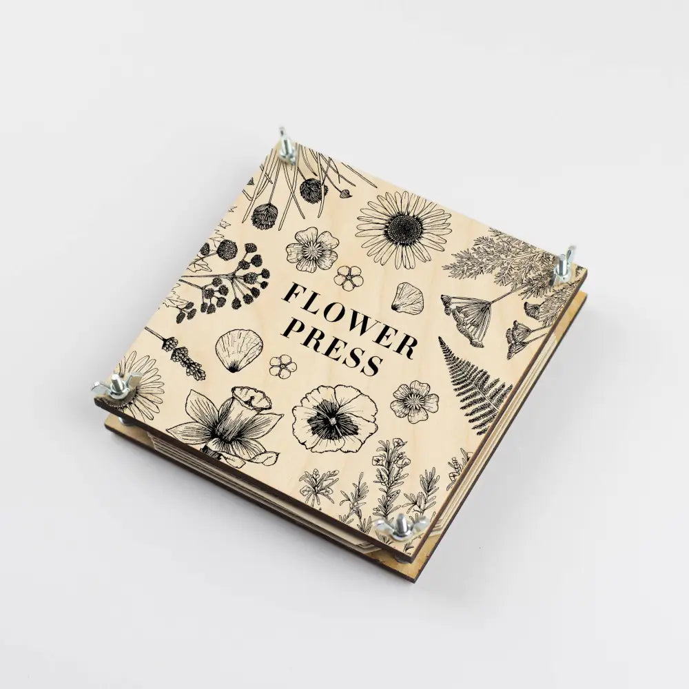 Studio Wald - UK Made - Line Flower Press