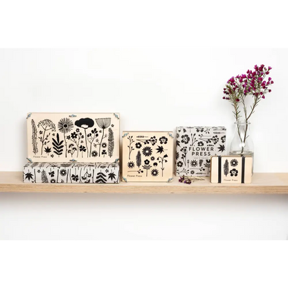 Studio Wald - UK Made - Silhouette Pocket Flower Press