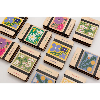 Studio Wald - UK Made - Smock Pocket Flower Press