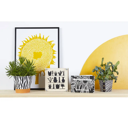 Studio Wald - UK Made - Sunflower Yellow (A3) Lino Print