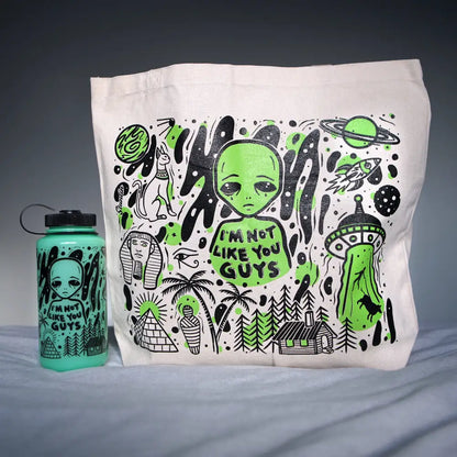 Stuntin Goods - Aliens Exist Tote Bag