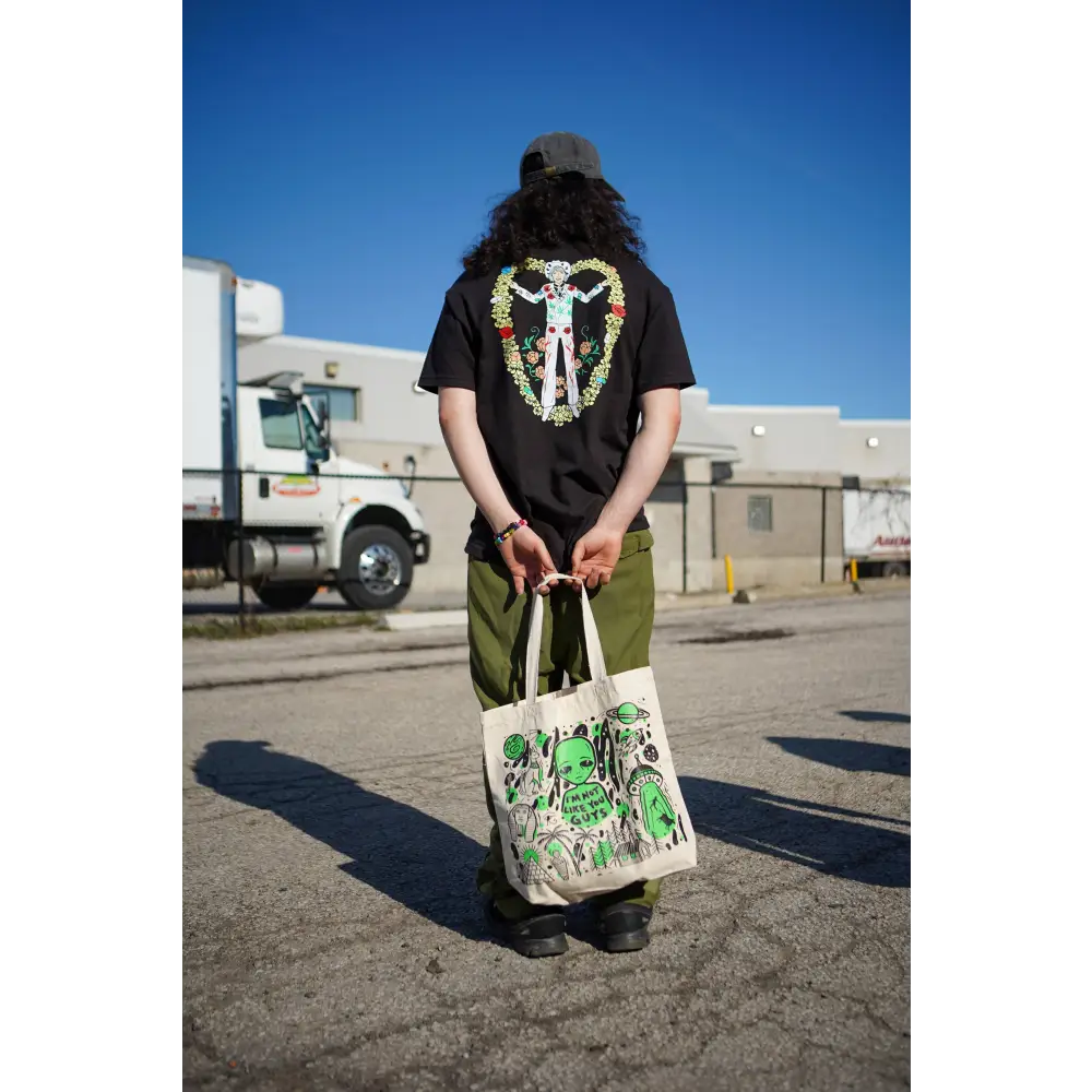 Stuntin Goods - Aliens Exist Tote Bag