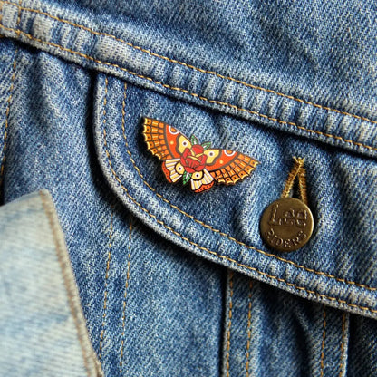 Stuntin Goods - Butterfly Enamel Pin
