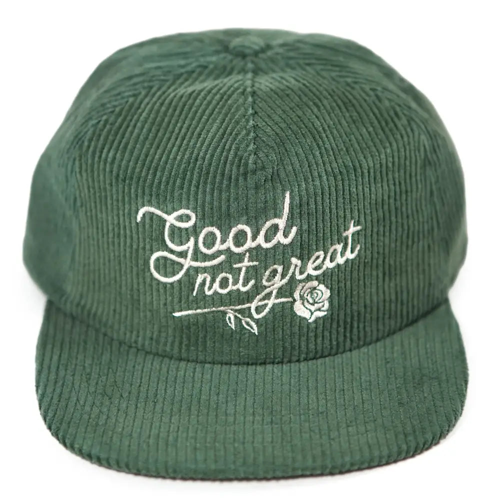 Stuntin Goods - Good Not Great Corduroy Hat Smoky Blue