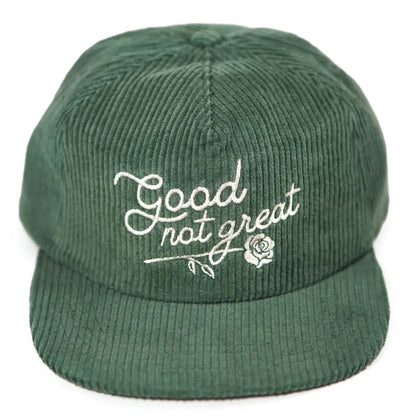 Stuntin Goods - Good Not Great Corduroy Hat Smoky Blue