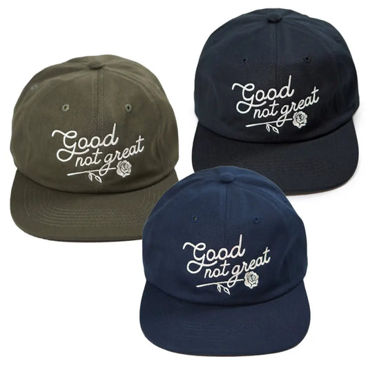 Stuntin Goods - Good Not Great Unstructured Hat Black