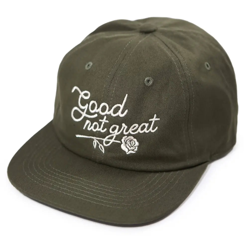 Stuntin Goods - Good Not Great Unstructured Hat Black