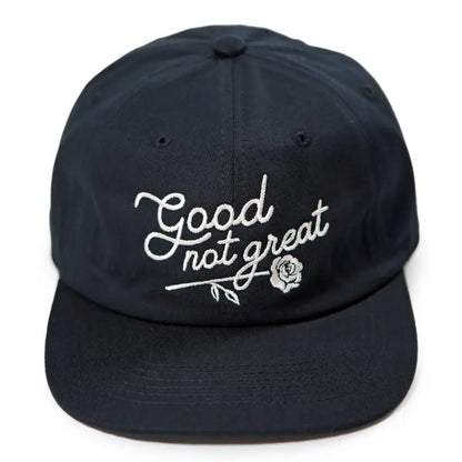 Stuntin Goods - Good Not Great Unstructured Hat Black