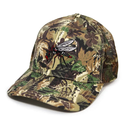 Stuntin Goods - Mosquito Camo Trucker Hat - camo baseball cap mosquito