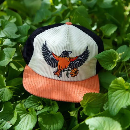 Oriole Two-Tone Corduroy Hat - PABOOM